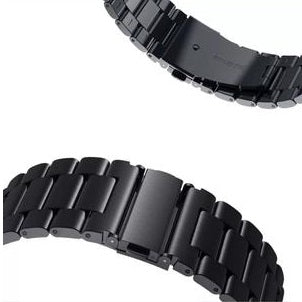 [Quick Release] Steel Bracelet (Black) - Deployment Clasp - Strapify