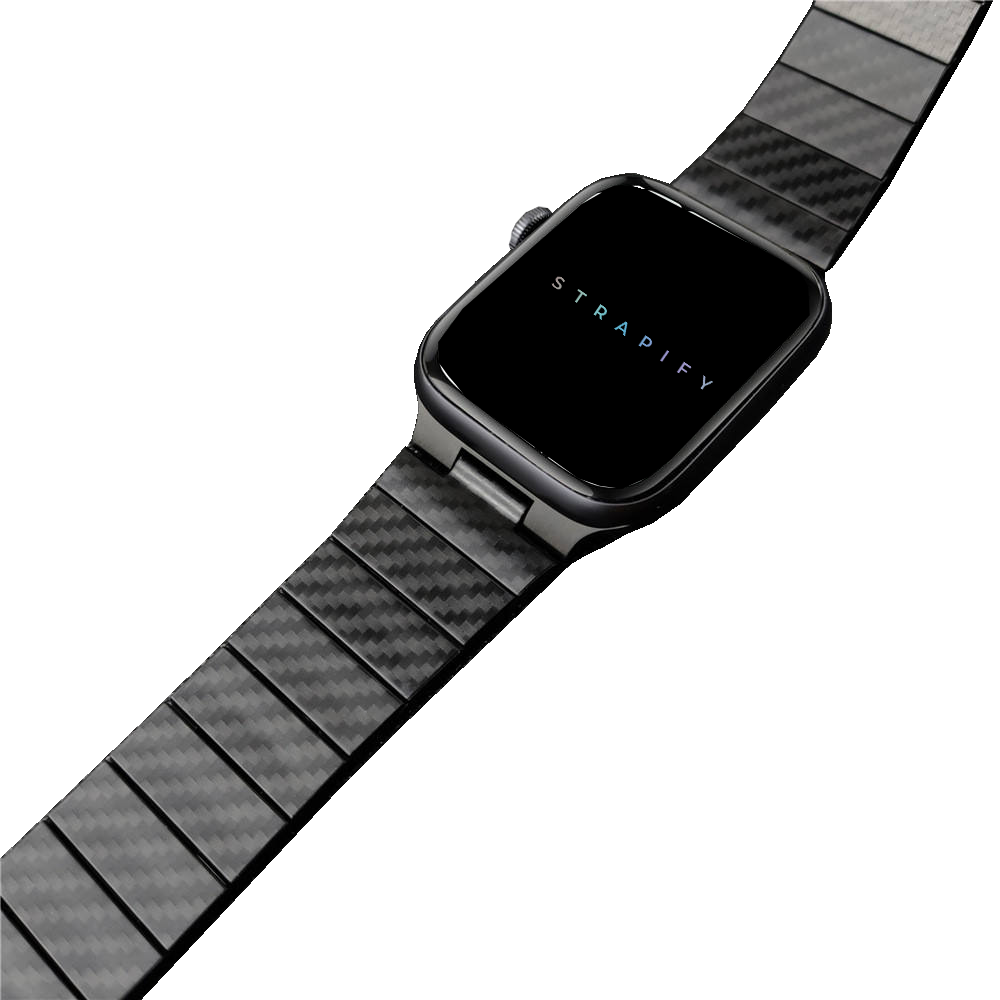 [Apple Watch] Carbon Fibre Bracelet - Black