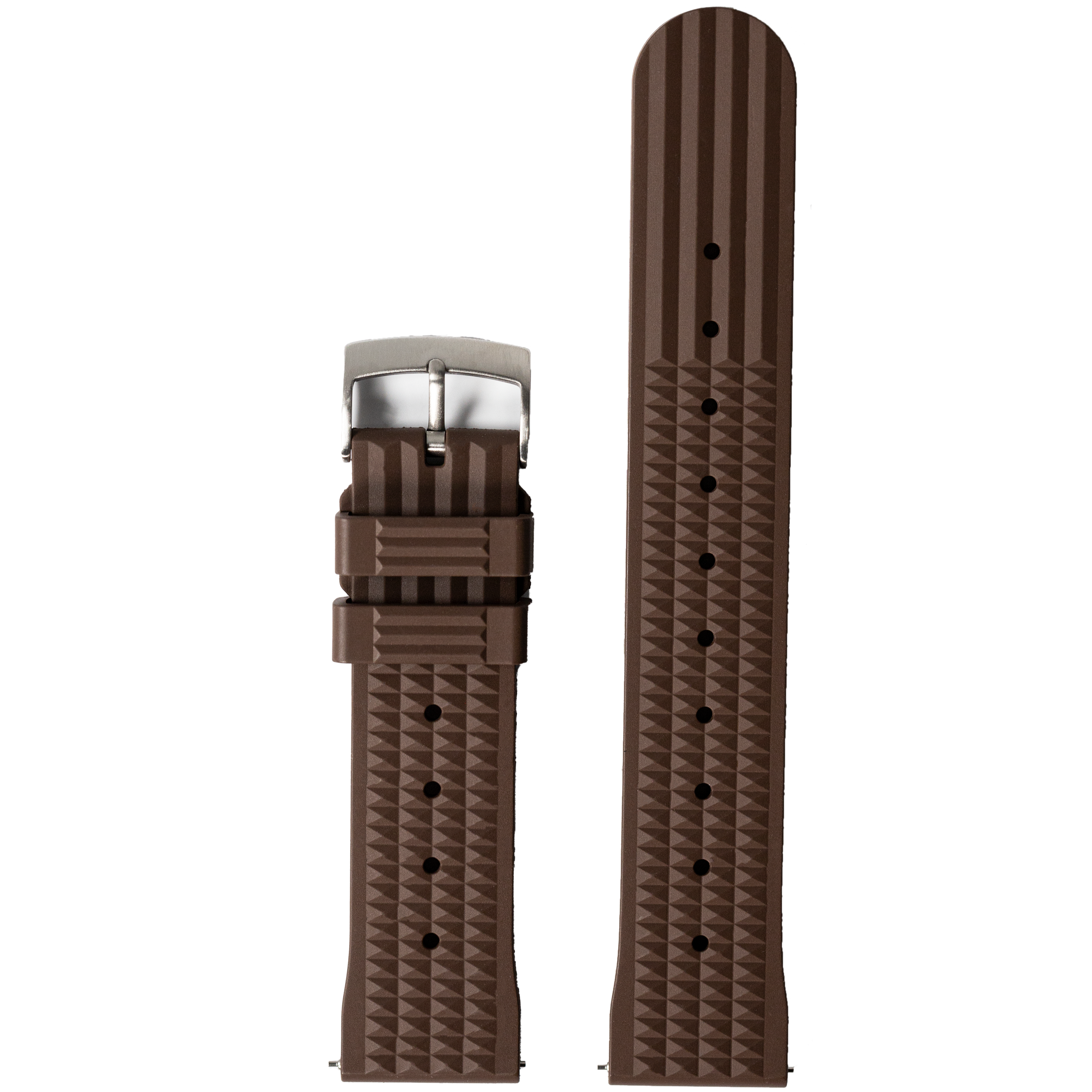 [Quick Release] King Waffle FKM Rubber - Coffee Brown