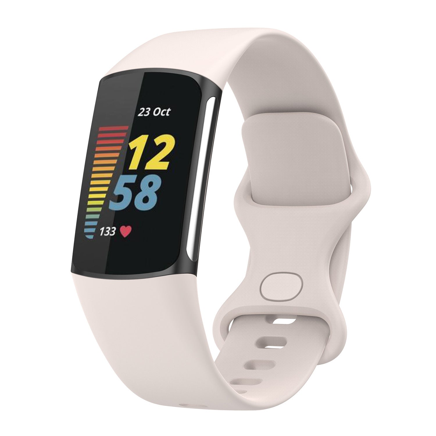 [Fitbit Charge 5 & 6] Flexi Silicone - Beige