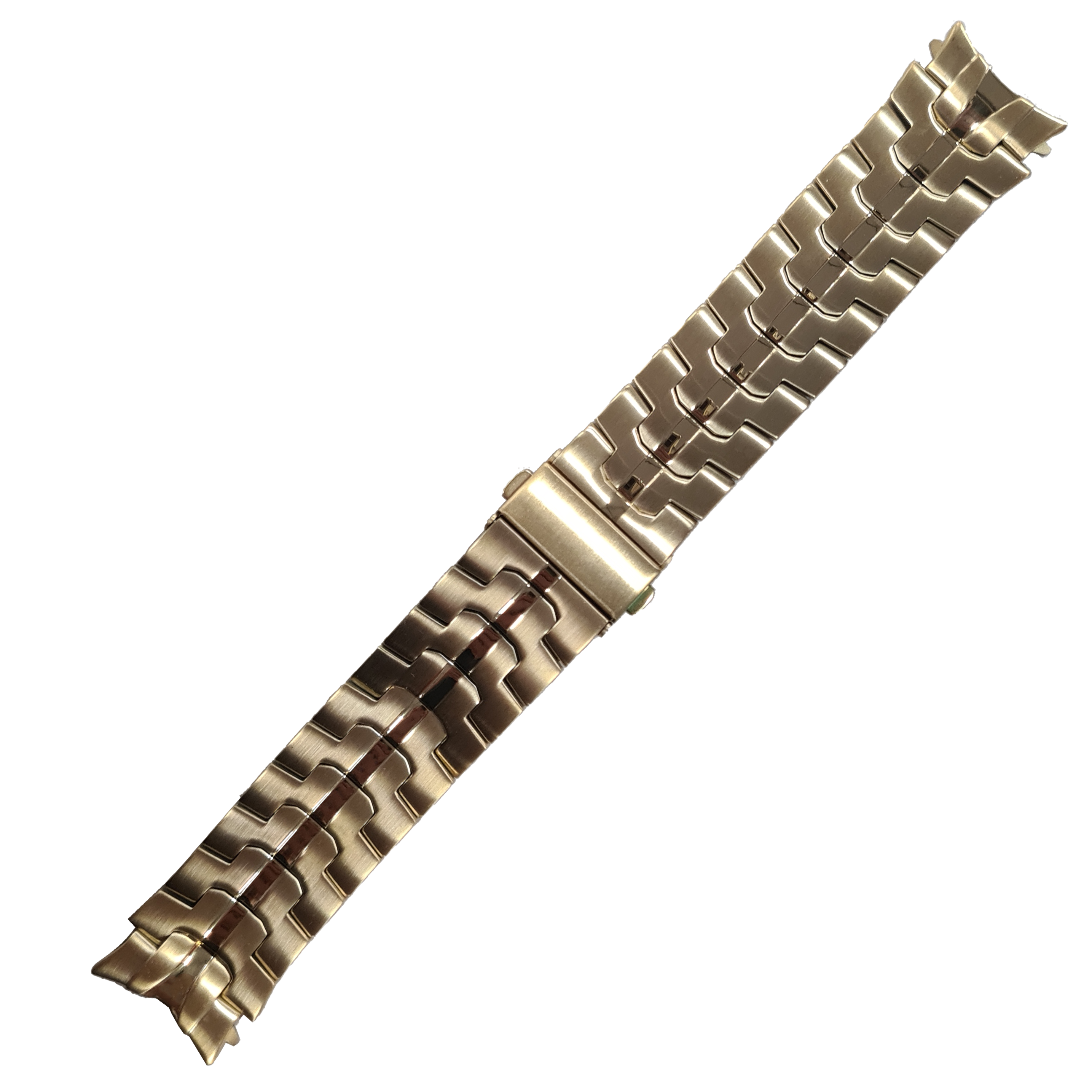 [Galaxy Watch 4, 5 & 6] Fitted Steel Bracelet - Armour - Gold