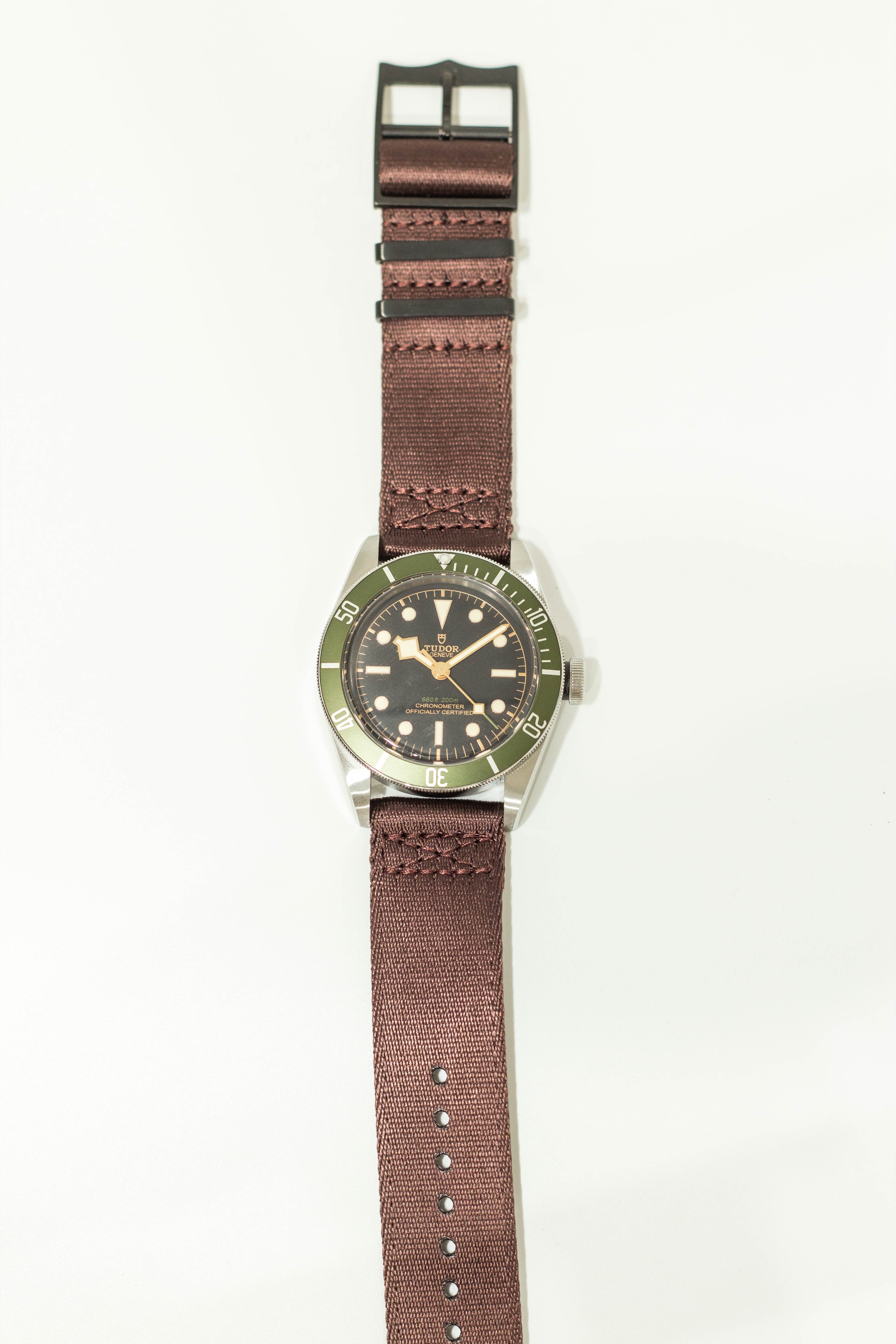 [Quick Release] Ultra NATO - Stealth Brown [Black Hardware] - Strapify