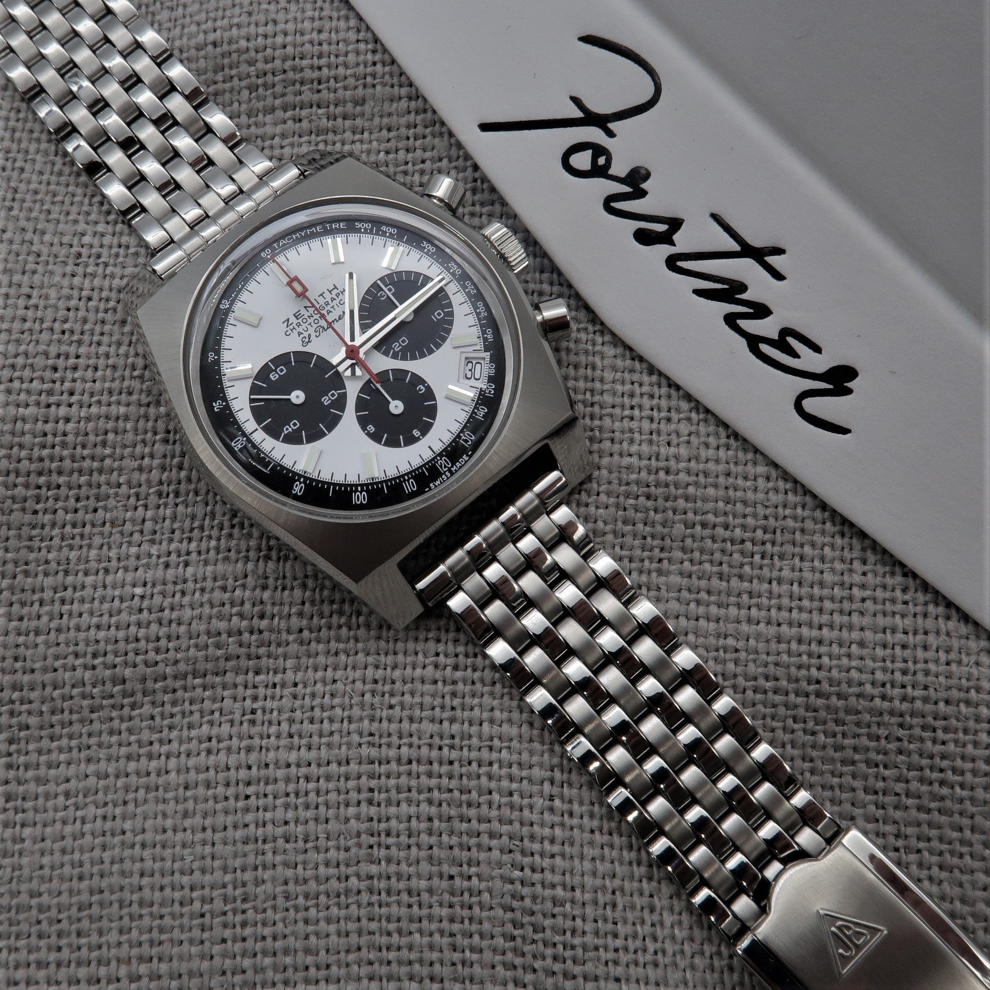 Forstner 7-Row Beads of Rice Steel Bracelet | Strapify