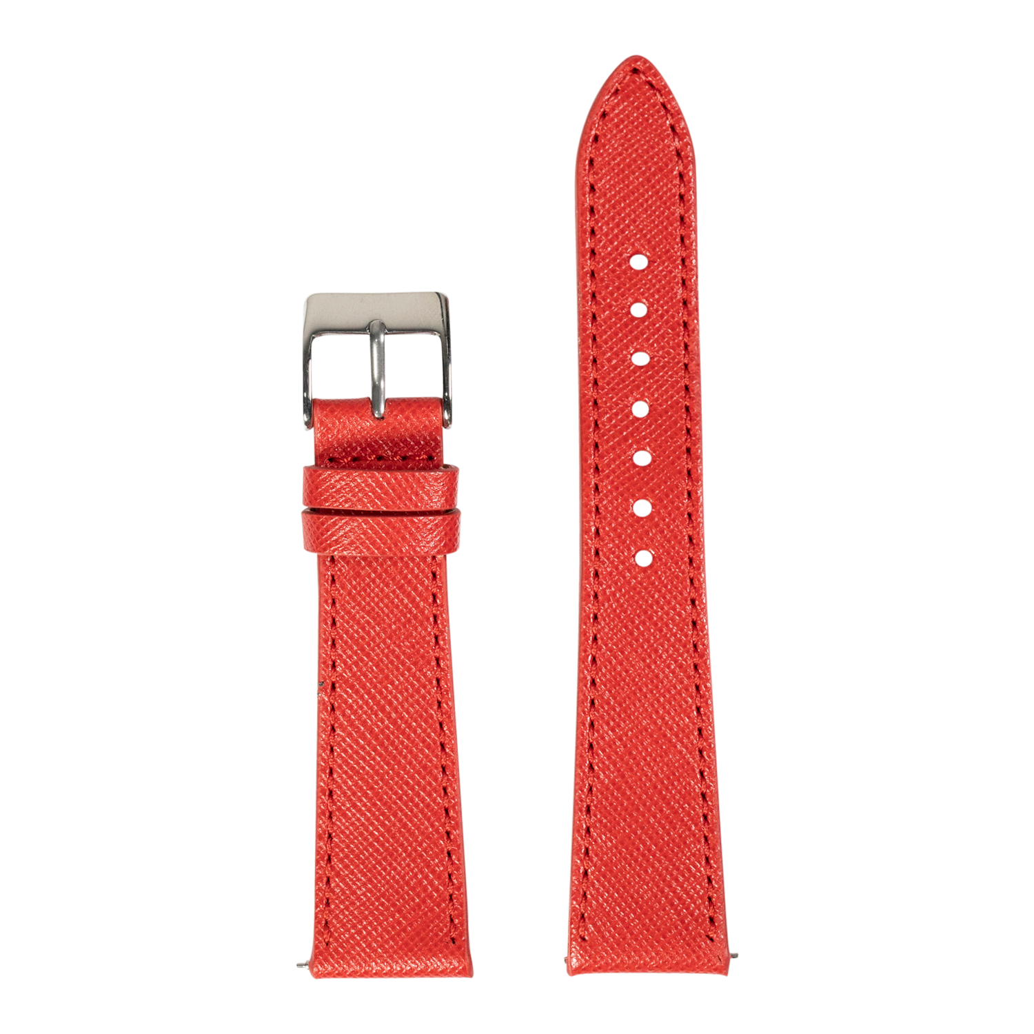 [Quick Release] Saffiano Leather - Red
