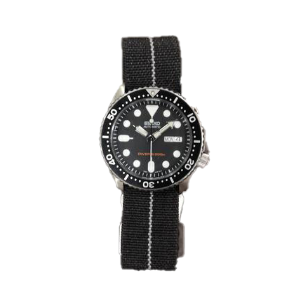 Marine Nationale - Black with Grey Centreline - Strapify Australia