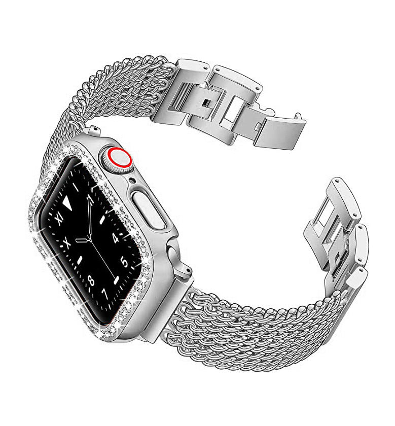 [Apple Watch] Chain Mesh Bracelet - Silver