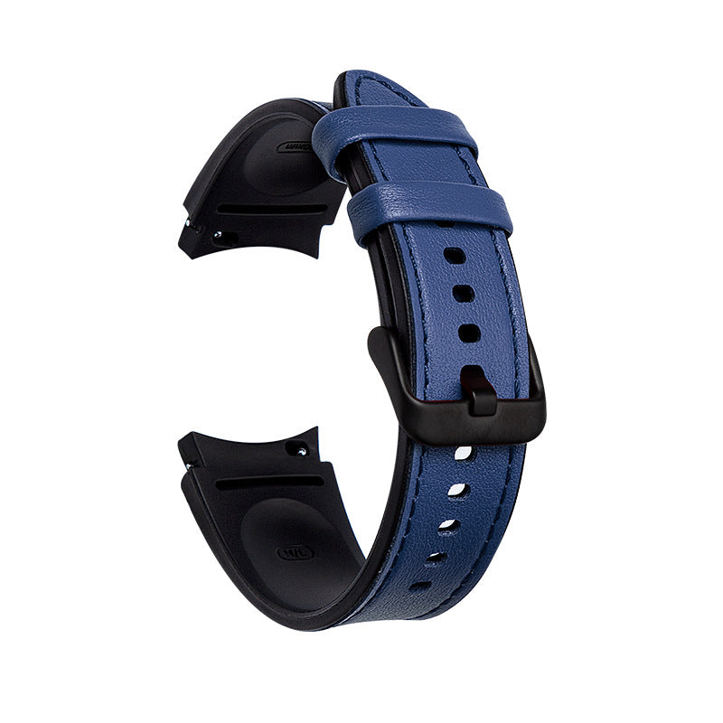 Samsung Galaxy Watch 4 Gapless Silicone Rubber Watch Strap Replacement