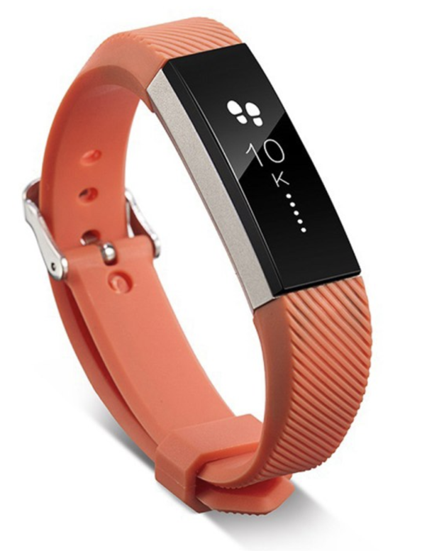 [FitBit Alta/Ace] Flexi Silicone with Buckle - Orange