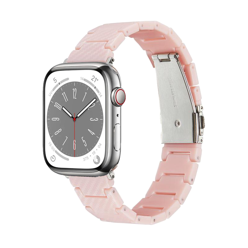 [Apple Watch] Carbon Fibre Bracelet - Pink