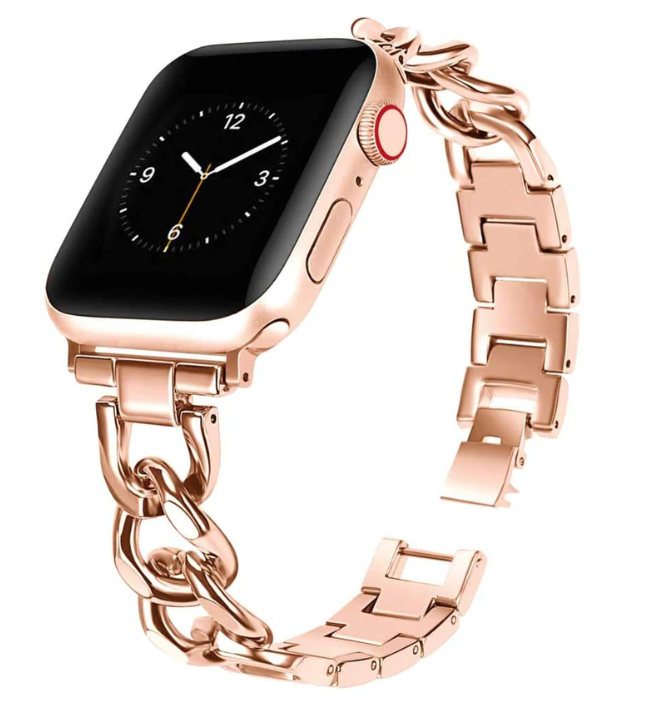 [Apple Watch] Chain Link Bracelet - Rose Gold