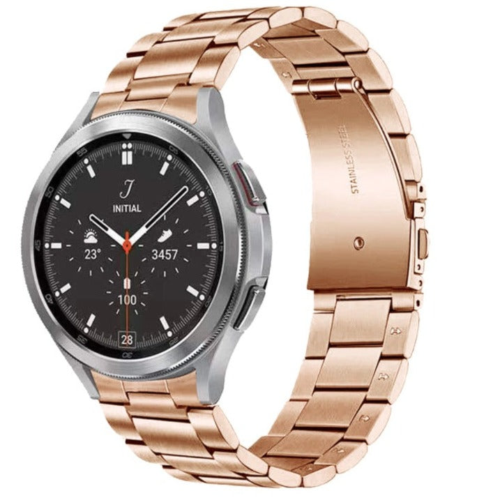 [Galaxy Watch 4, 5 & 6] Fitted Steel Bracelet - Rose Gold