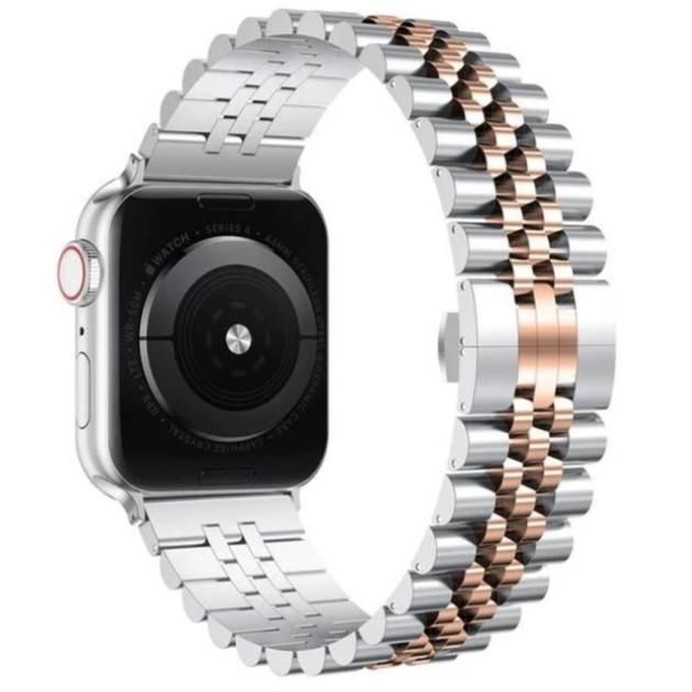 [Apple Watch] Jubilee Bracelet - Silver/Rose Gold