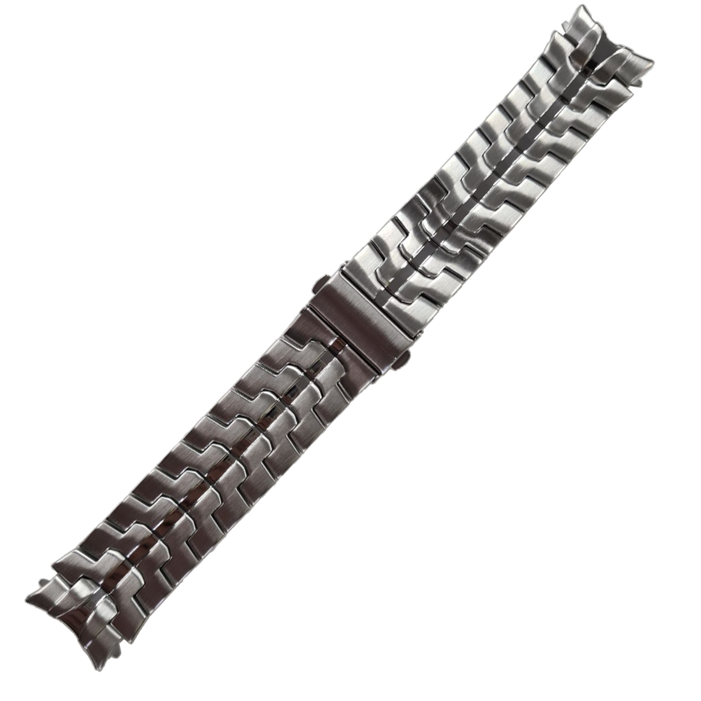 [Galaxy Watch 4, 5 & 6] Fitted Steel Bracelet - Armour - Silver