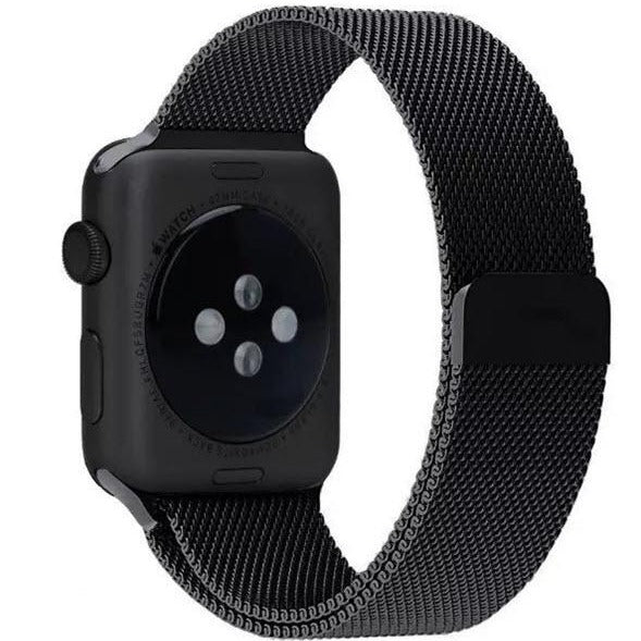 Milanese Loop (Space Black) - Apple Watch Strap - Strapify Australia