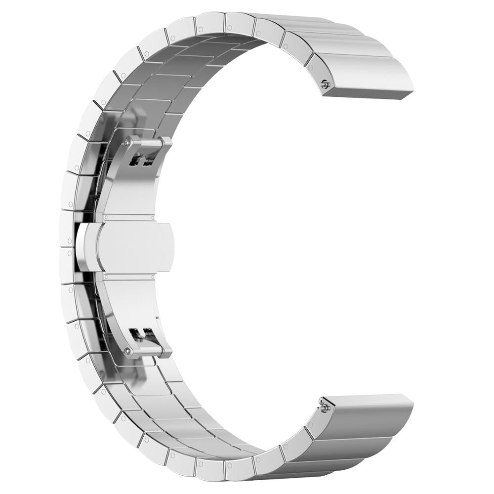 [Quick Release] Steel Bracelet (Silver) - Deployment Clasp 3 - Strapify