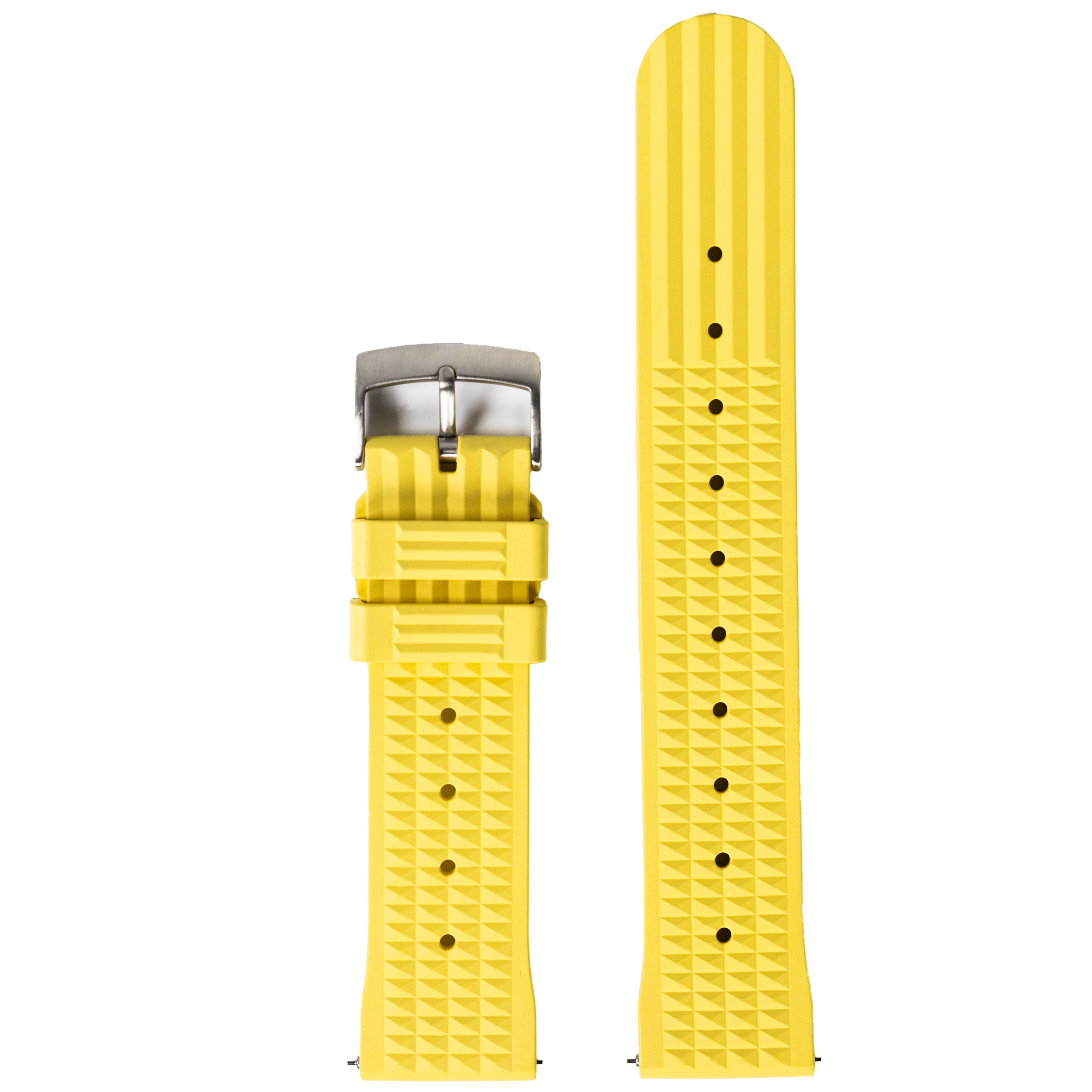 [Quick Release] King Waffle FKM Rubber - Banana Yellow