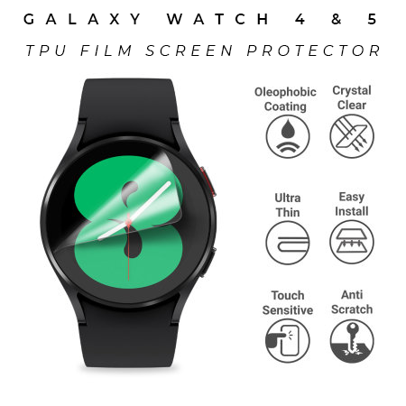 [Galaxy Watch 4, 5 & 6] TPU Film Screen Protector