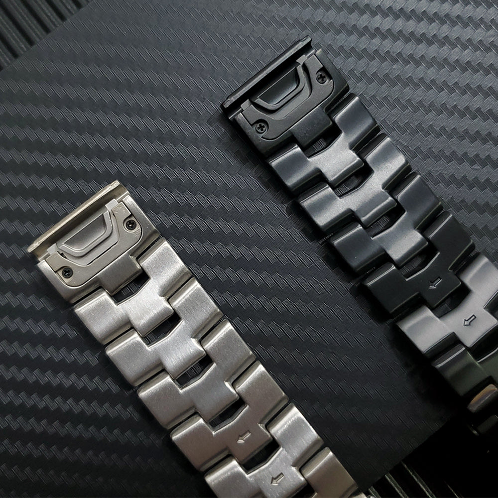 [QuickFit] Titanium Bracelet - Black 22mm