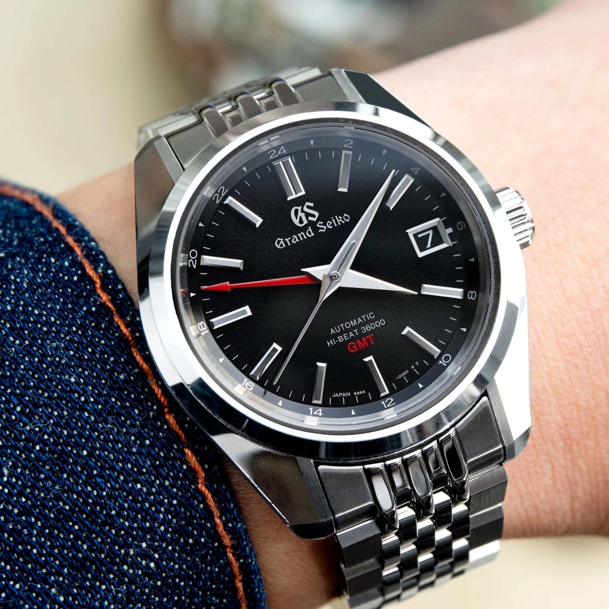 [STRAPCODE] Asteroid Bracelet for Grand Seiko 44GS [19mm]