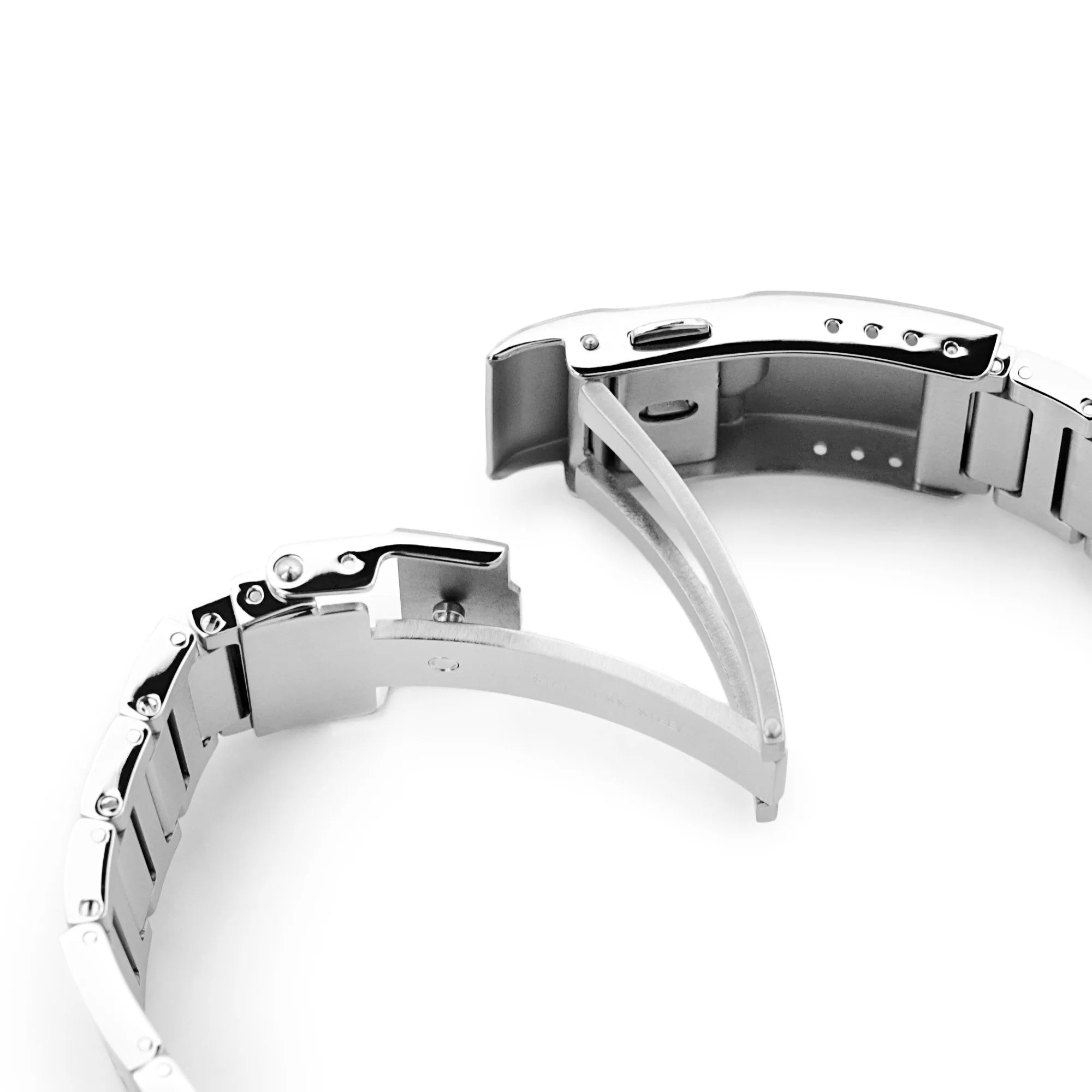 STRAPCODE Quick Release Rollball V2 Steel Bracelet with Divers Deplo