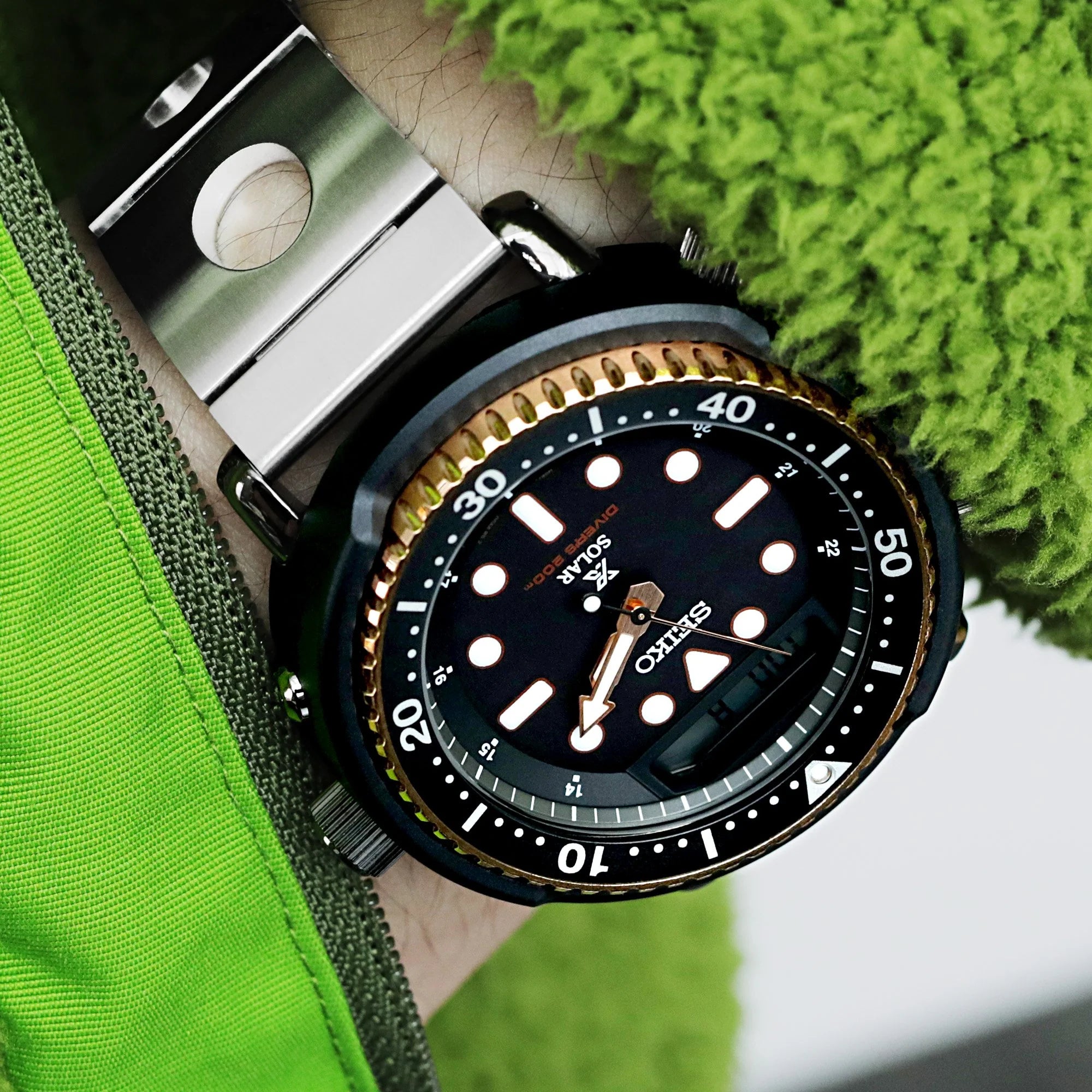 STRAPCODE Quick Release Rollball V2 Steel Bracelet with Divers Deplo
