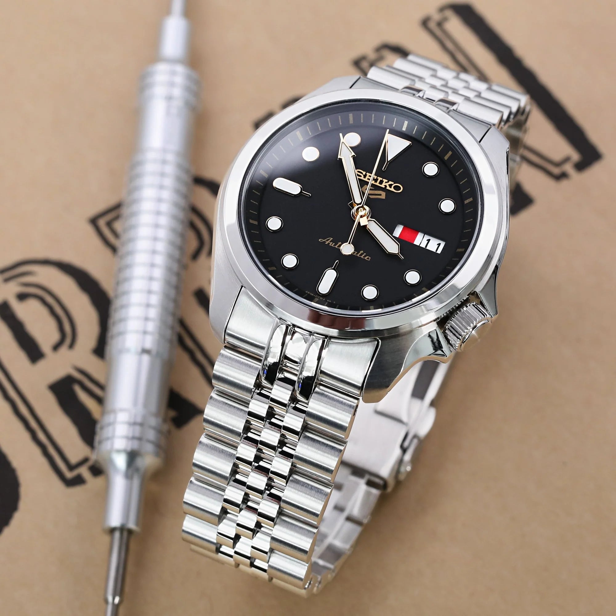 STRAPCODE Jub Bracelet for Seiko 5 20mm