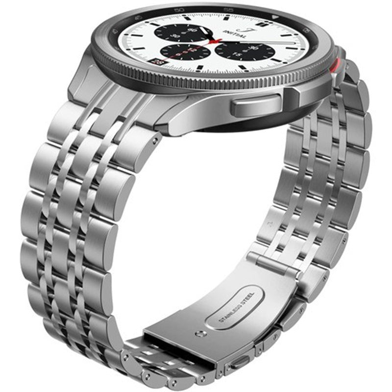 [Galaxy Watch 4, 5 & 6] Fitted Steel Bracelet 2 - Silver